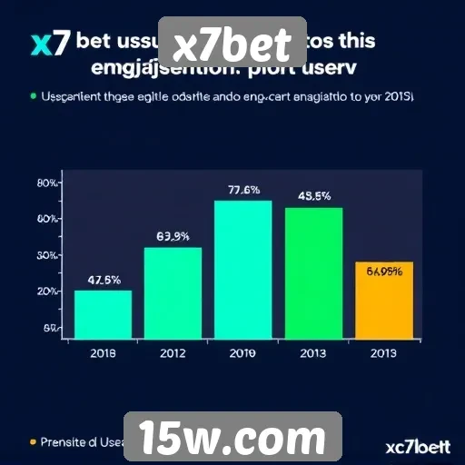 Estatísticas de usuários ativos no x7bet
